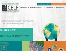 Tablet Screenshot of celfeducation.org